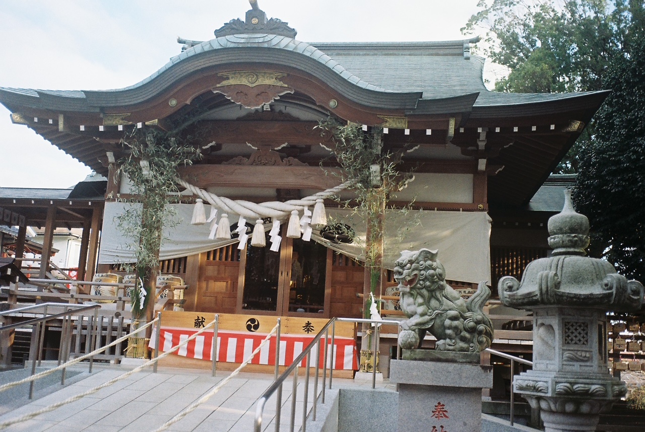 神社の写真